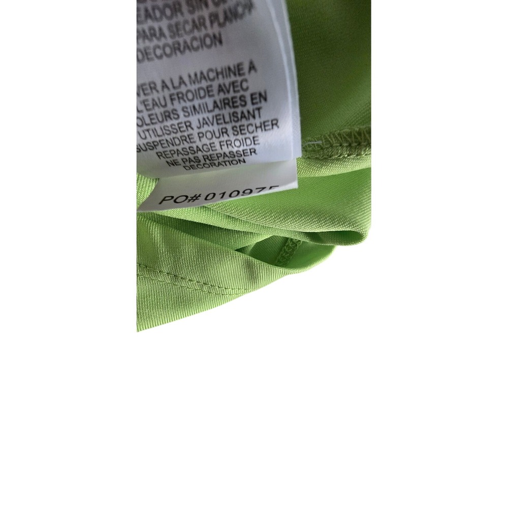 M Bette and Court sleeveless active top lime green navy tennis golf pickleball - Picture 3 of 8